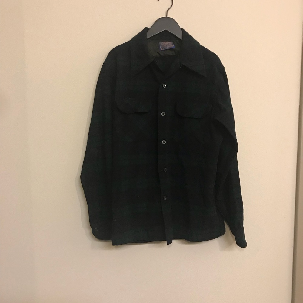 Pendleton plaid top
